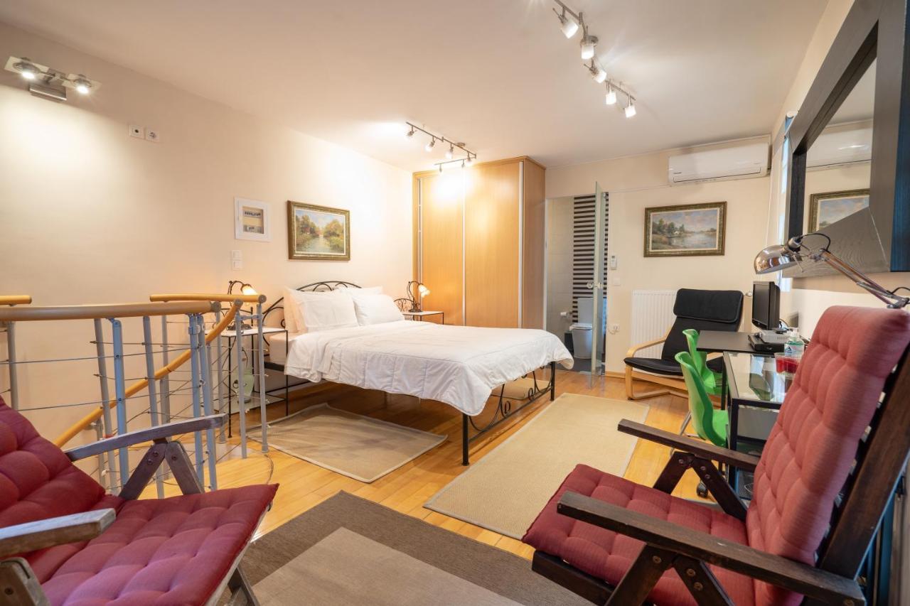 Acropolis Metro St.3 Bedrοοms 6 Persons Maisonette เอเธนส์ ภายนอก รูปภาพ